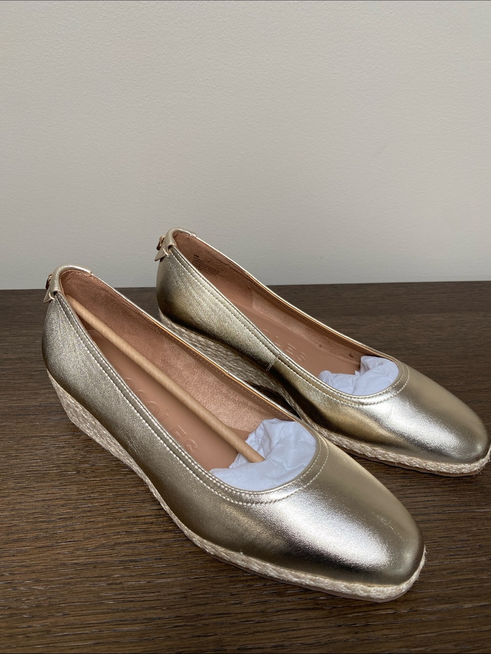Aerosoles Roma Espadrille Wedge Pump size 8